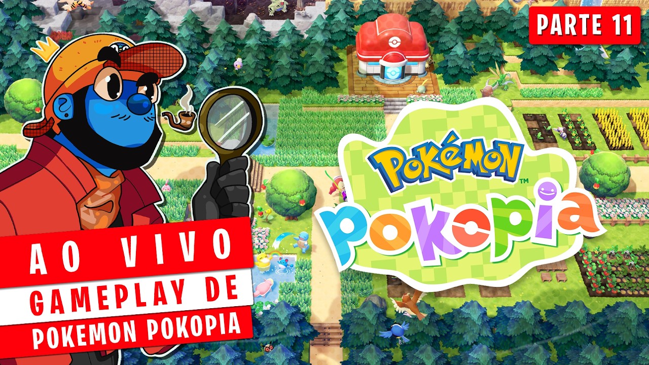 🔴 AO VIVO: POKÉMON POKOPIA LANÇOU!! Parte 11