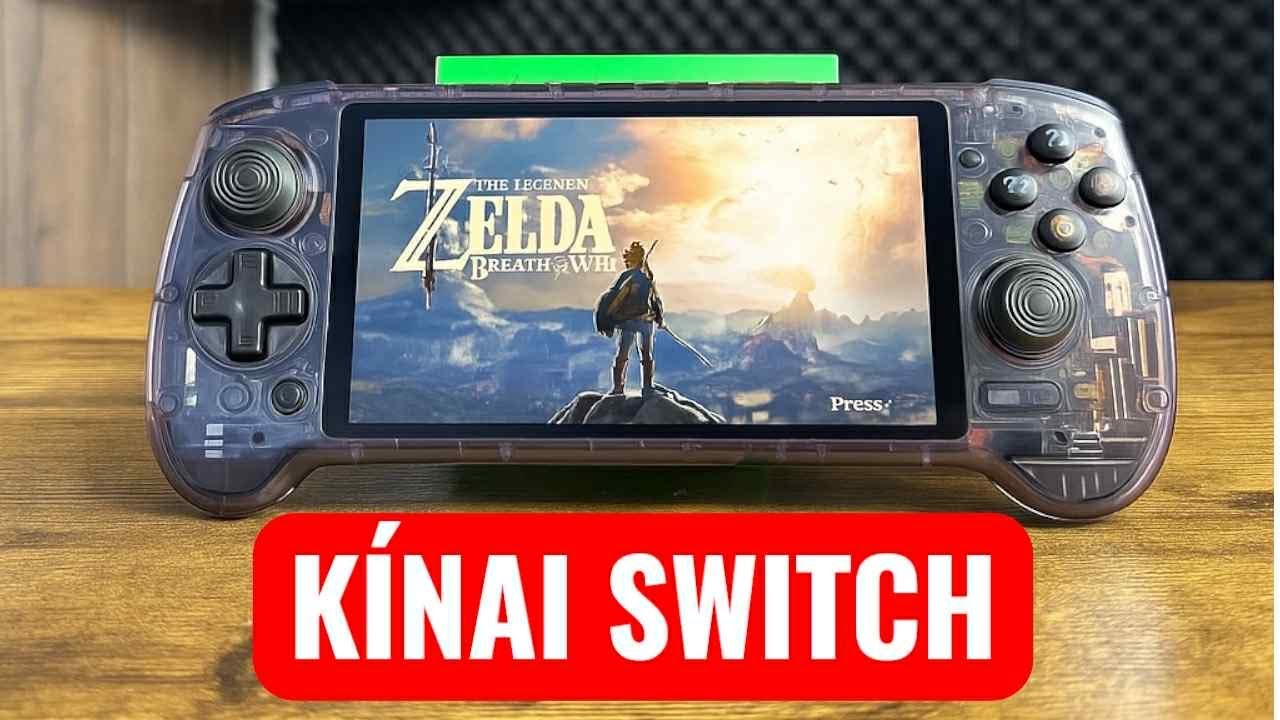 Nintendo Switch?! Ugyan már...Ez a RETRO cucc simán viszi..! - ANBERNIC RG557 😲