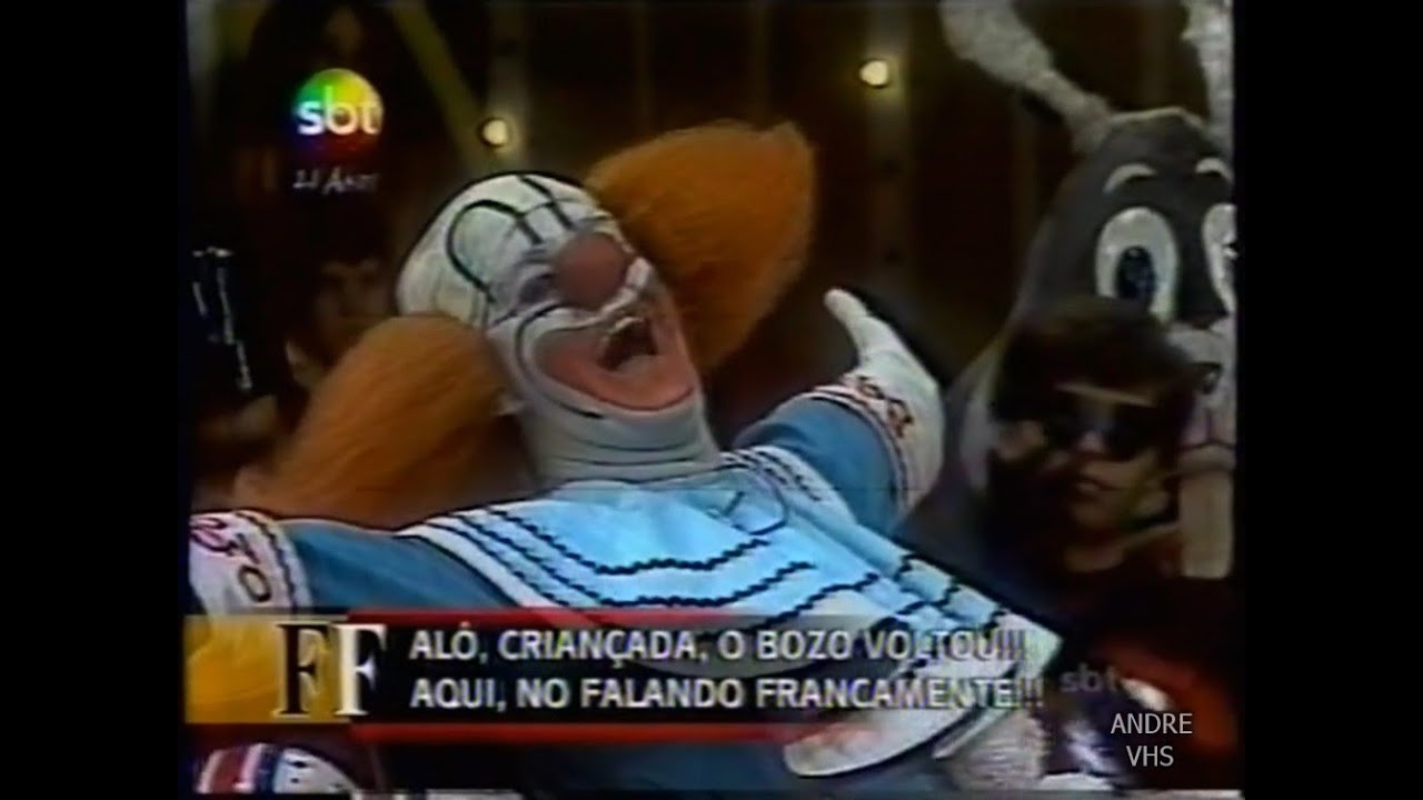Falando Francamente - SBT 21 Anos - Bozo