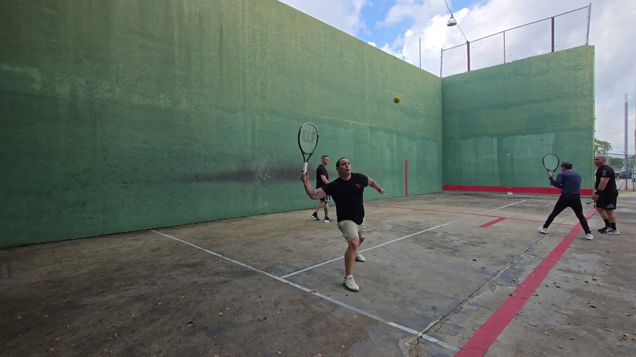 Killian Court ( Cancha Cubana ) Lester - Reynier vs Yoel - Alejandro