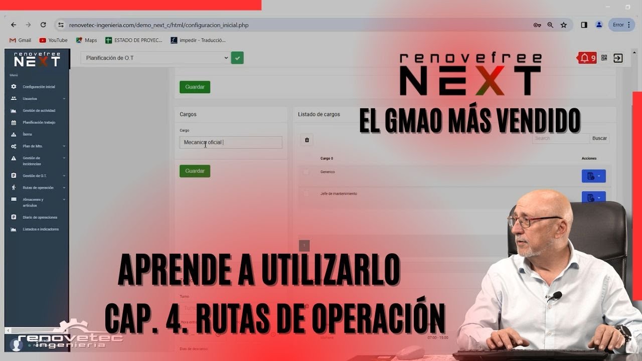 NEXT Cap. 4: RUTAS DE OPERACIÓN