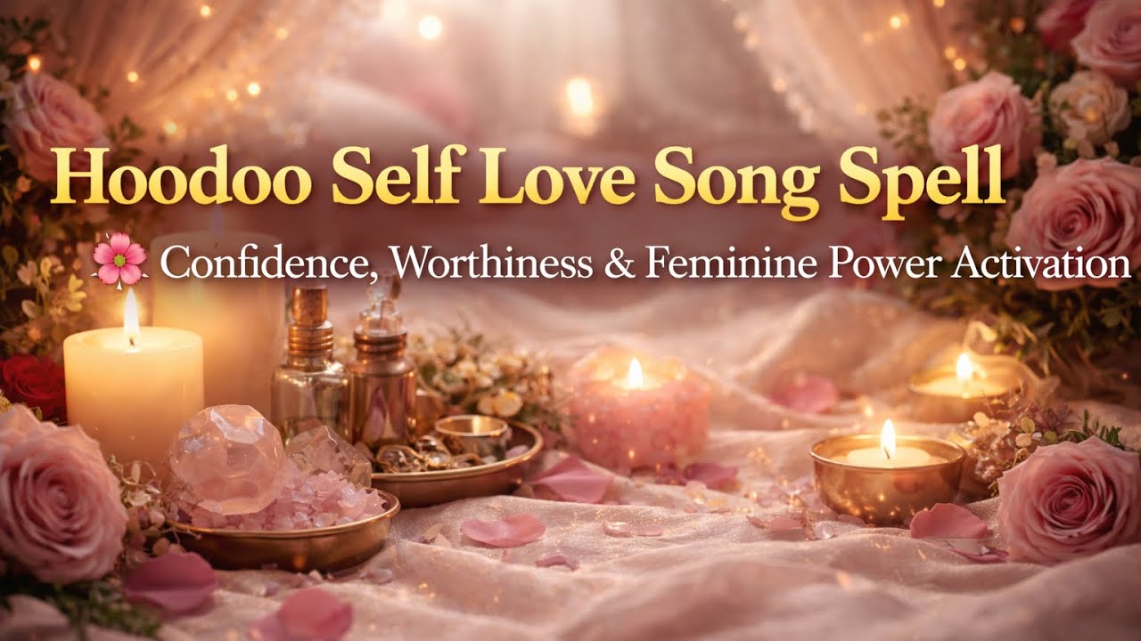 Hoodoo Self Love Song Spell 🌸✨ | Confidence, Worthiness & Feminine Power Activation