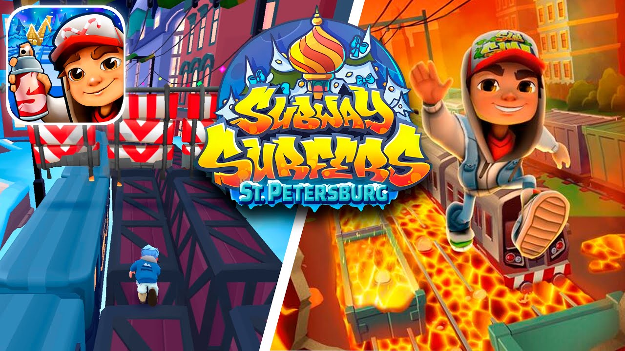 Subway Surfers Floor is lava: No Floor Challenge in ST PETERSBURG 2021