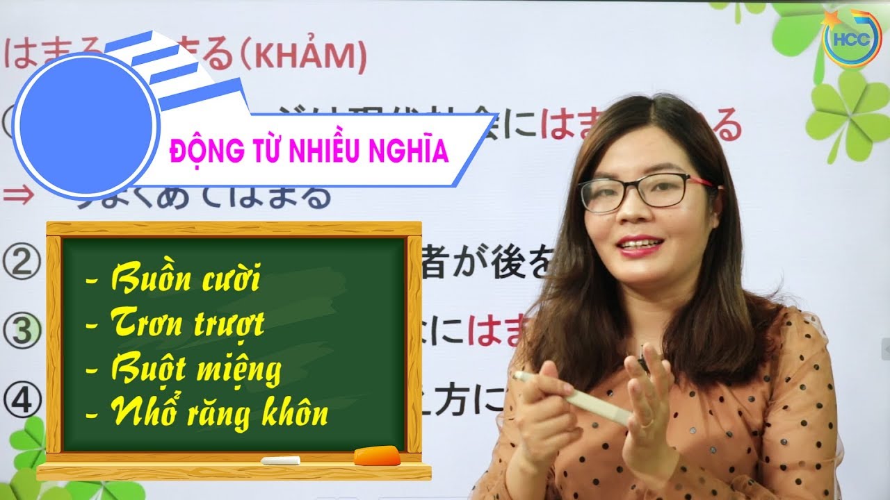 ĐỘNG TỪ NHIỀU NGHĨA_TỪ VỰNG N1- N2