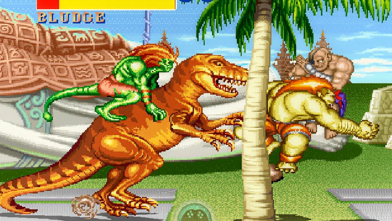 BLANKA & BLUDGE vs SHADALOO SF2