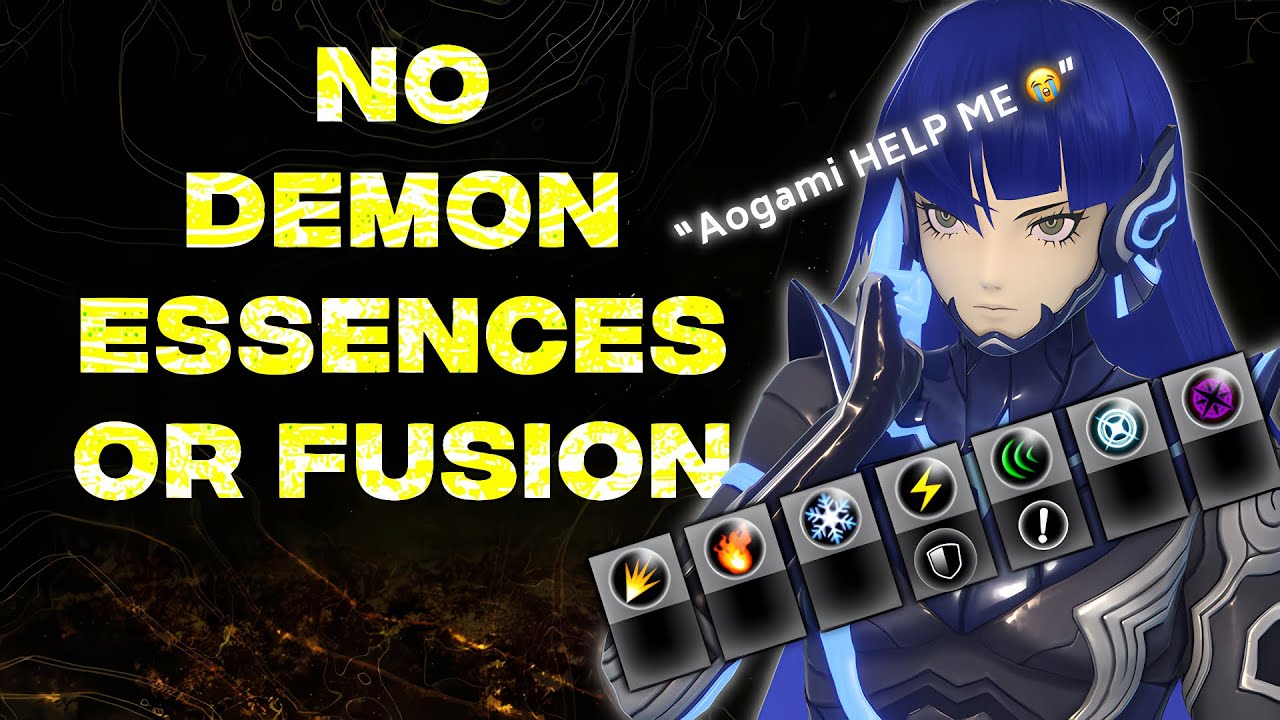 Can You Beat Shin Megami Tensei 5: Vengeance Without Demon Essences and Demon Fusion?