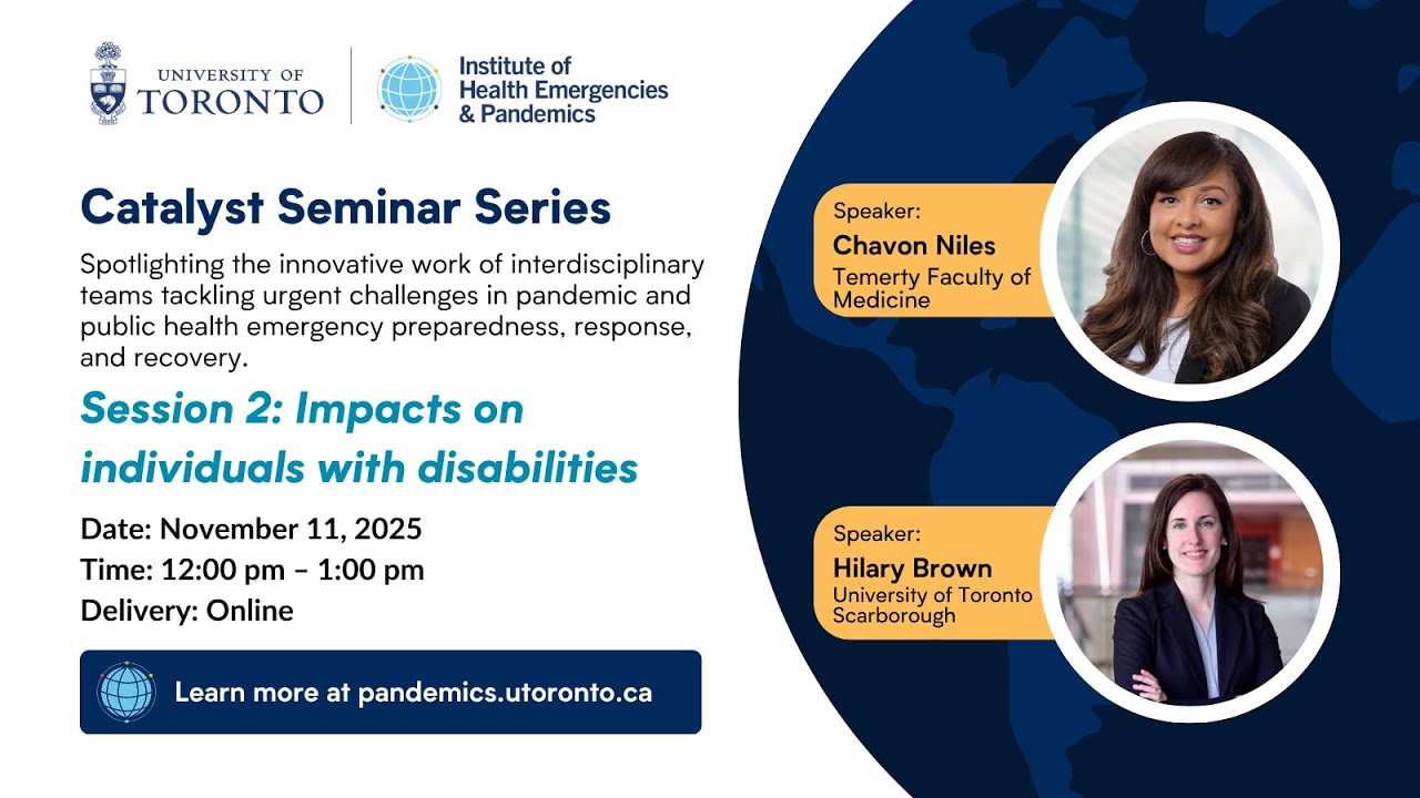 Session 2: Impacts on Individuals with Disabilities