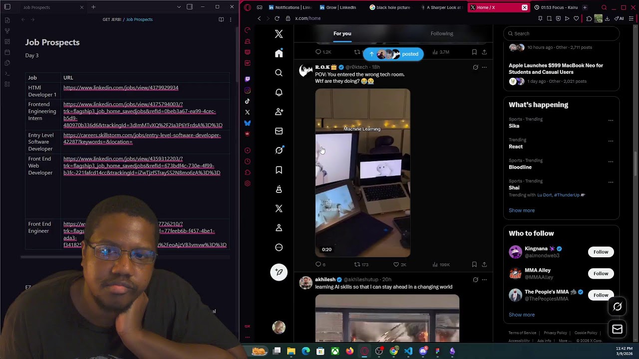Day 117 | Coding Every Day Until I Become a Web Dev - Coding in the Hood -Learning React - 23