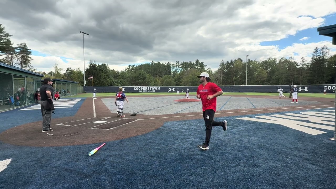 Noah Double at Cooperstown. 