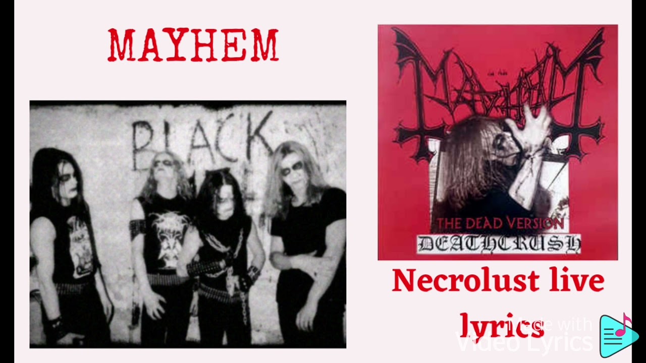 Mayhem : Necrolust live in Leipzig lyrics
