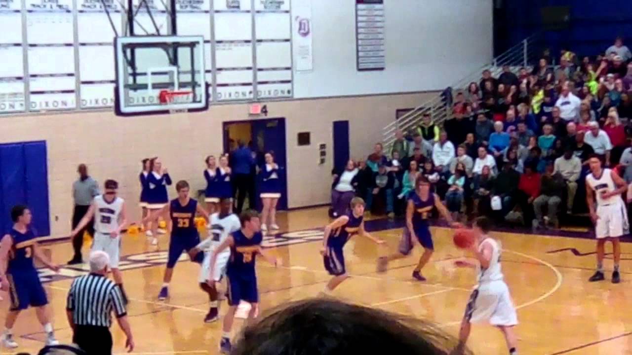 Dixon High School Basketball Highlights against Mendota on 02/06/2016