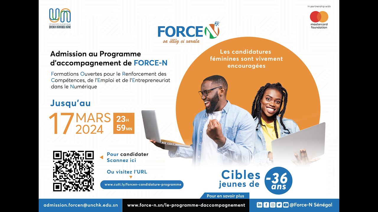 ADMISSION AU PARCOURS D’ACCOMPAGNEMENT DE FORCE-N