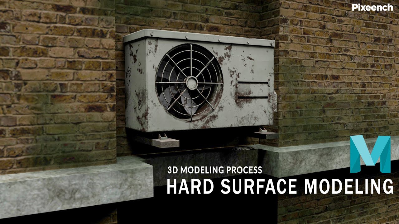 Autodesk Maya 3D Modeling Tutorial for Beginners | Substance Painter @Pixench