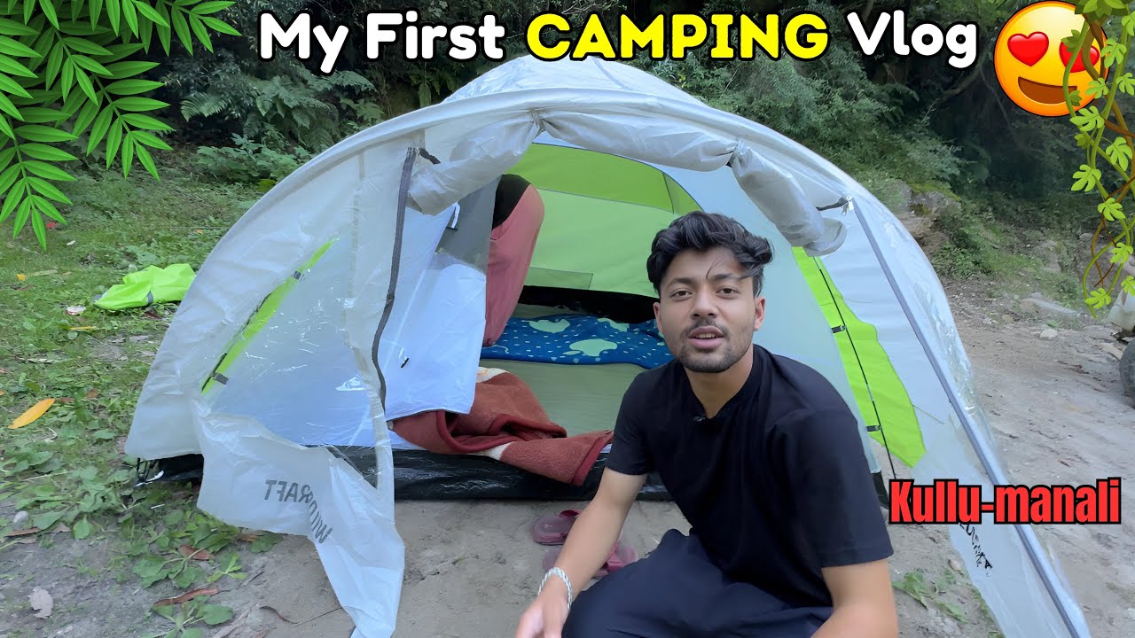 Solo Camping In A Jungle😲 || Kullu-Manali || Sanjay Chauhan