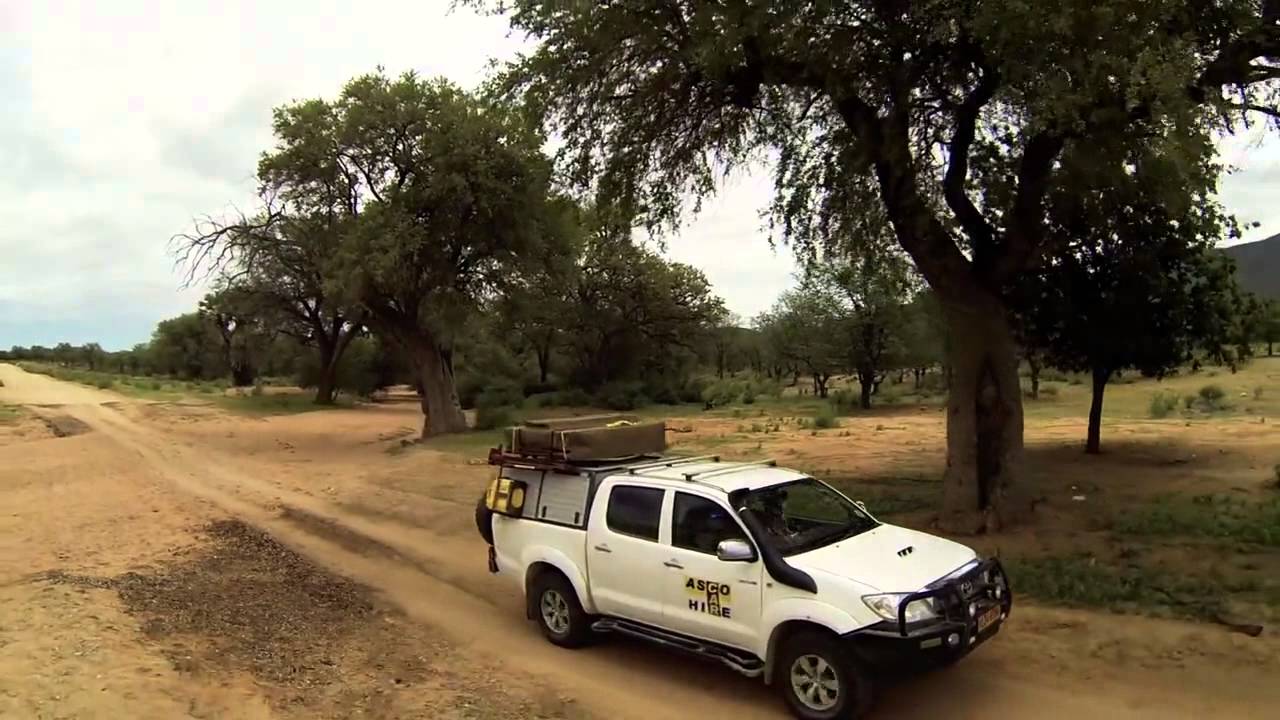 Trailer van onze grootste supplier in Namibia...