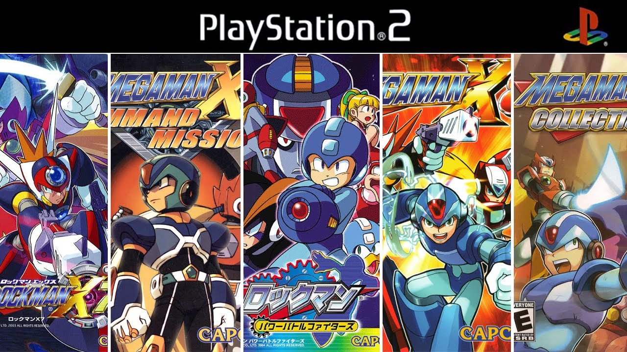 Mega Man (RockMan) Games for PS2