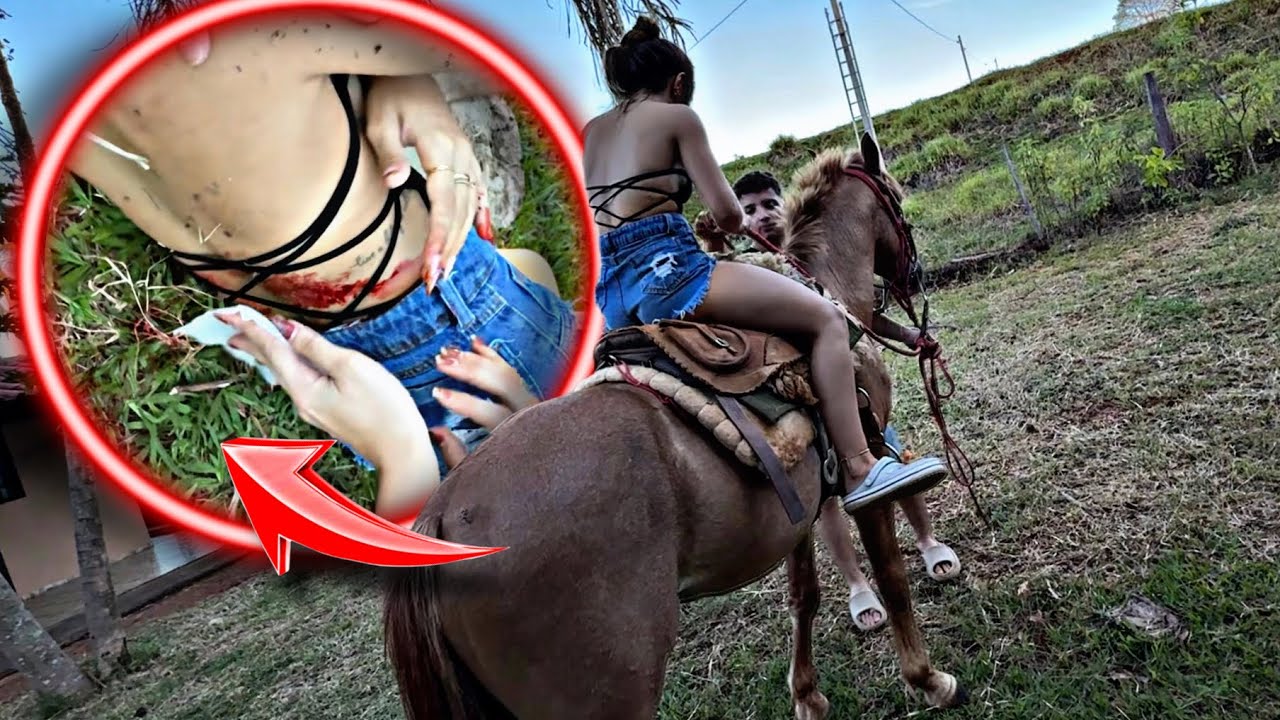 🚨SOFRI UM GRAVE ACIDENTE 🚨 FUI ANDAR DE CAVALO E INFELIZMENTE O PIOR ACONTECEU..😭😭