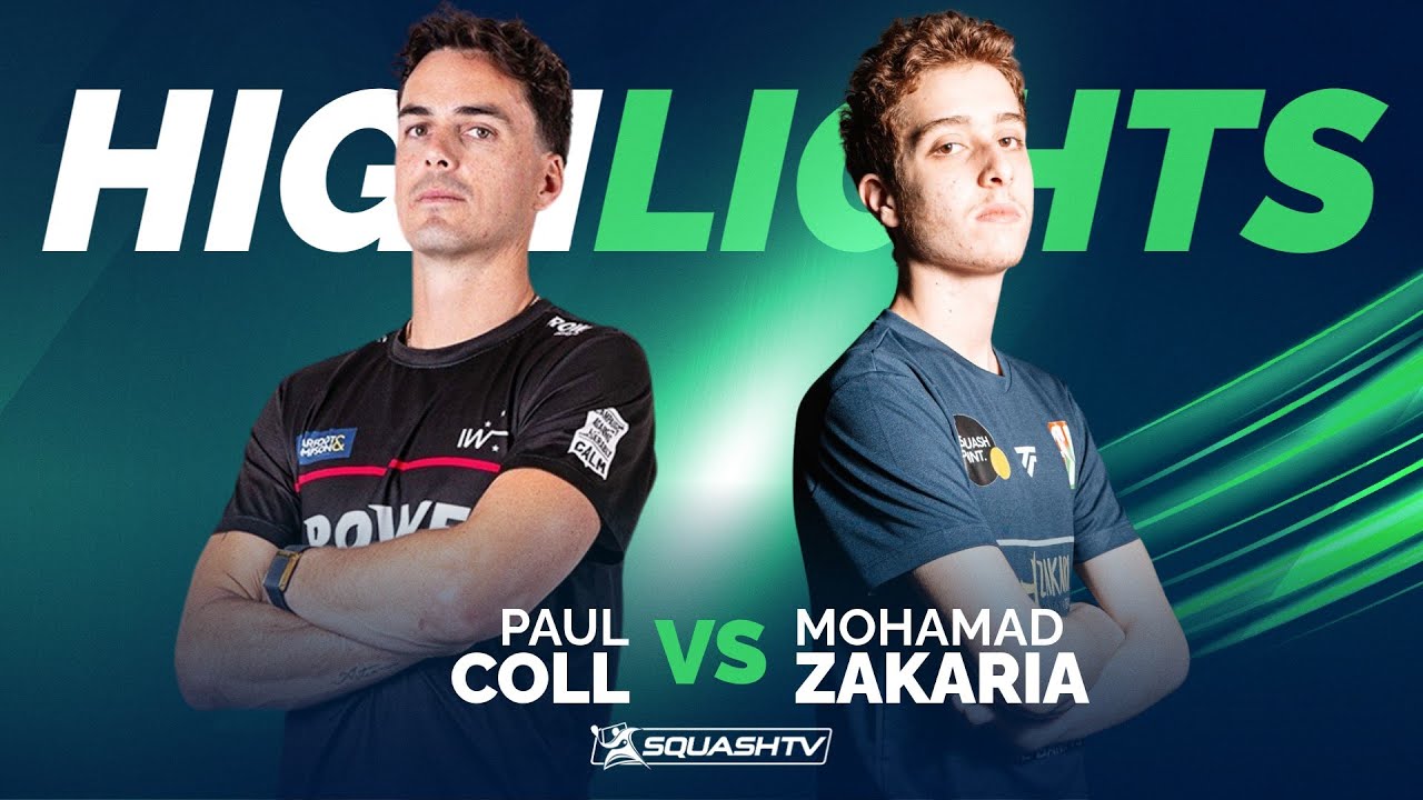 🇳🇿 Coll v Zakaria 🇪🇬 | El Gouna International 2025 | QF HIGHLIGHTS
