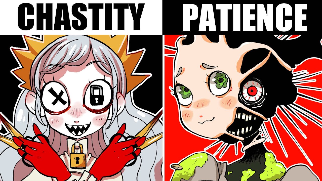 THE 7 VIRTUES AS MONSTERS
