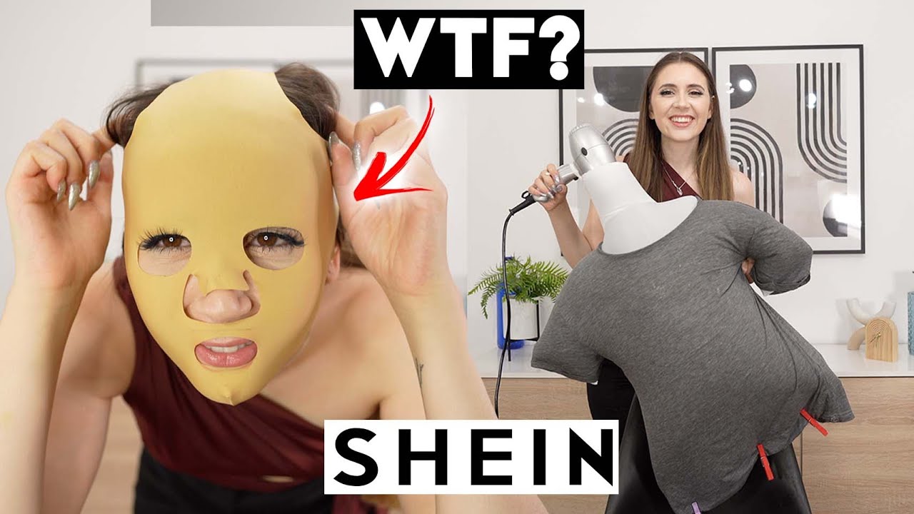 EXPERIMENTEI COISAS ESTRANHAS da SHEIN | Joana Gentil