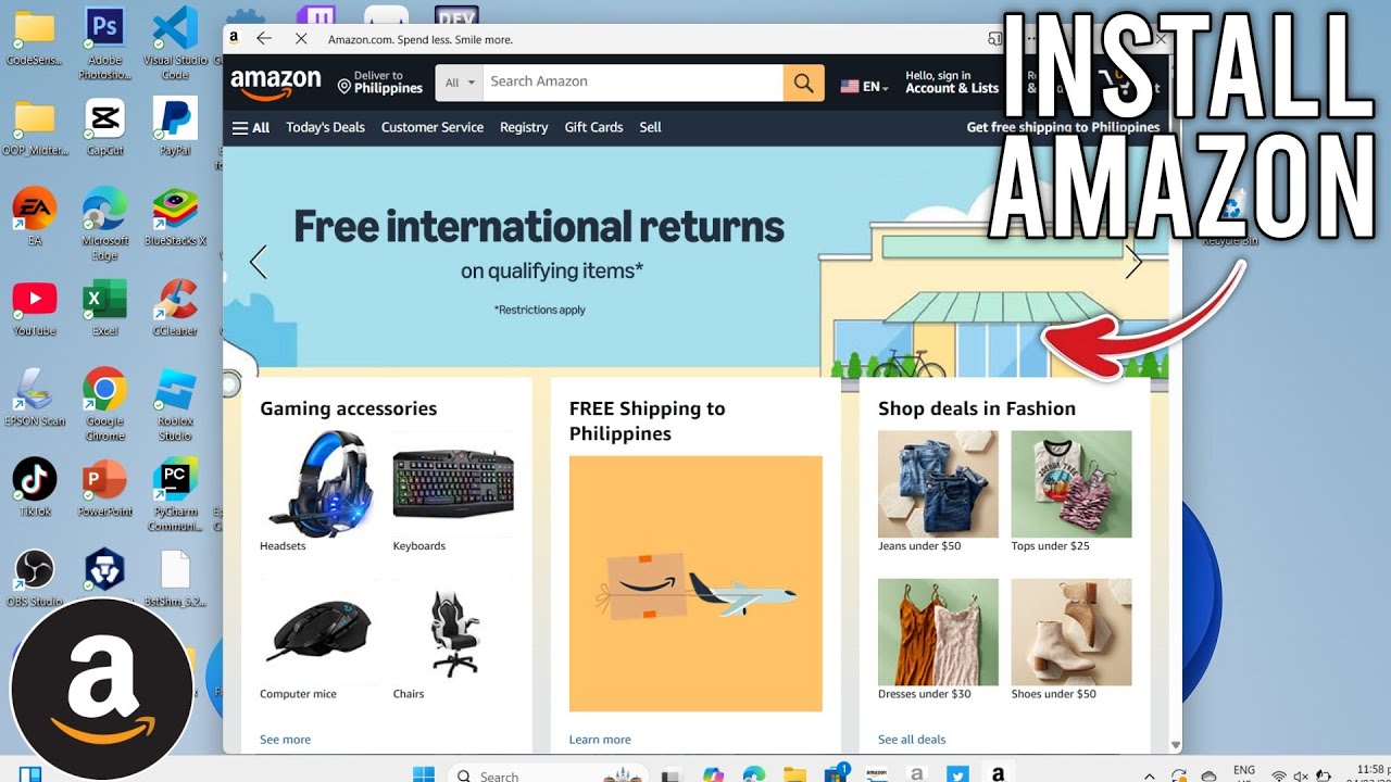 Как установить Amazon на ПК или ноутбук &mdash; простое пошаговое руководство