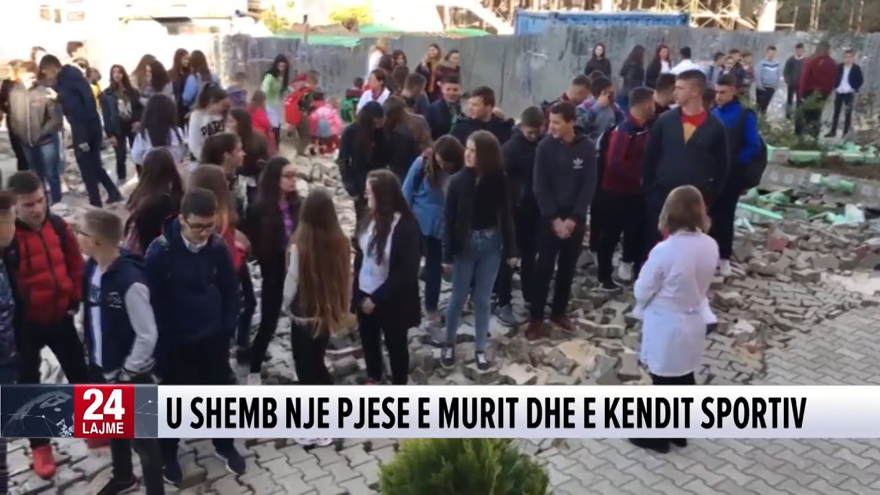 Rroskovec/ Shembja e murit të shkollës, reagojnë prindërit