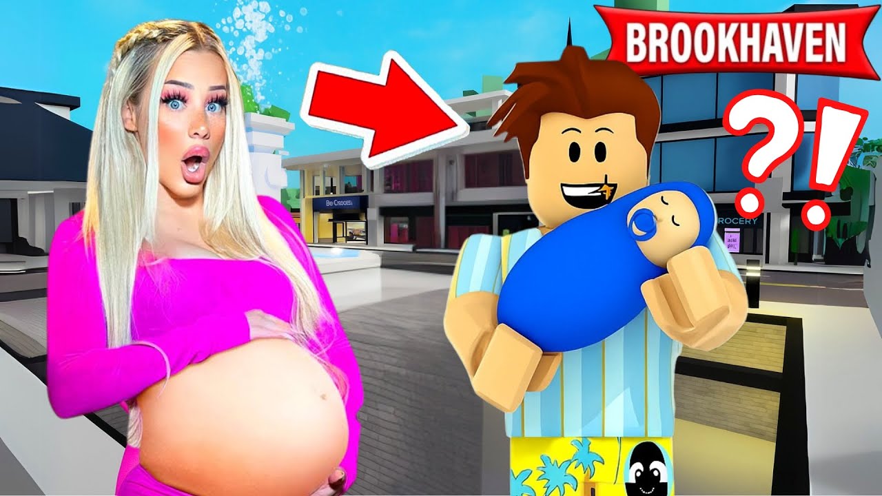 CANSEL wird MUTTER in Brookhaven 😳 (Roblox)