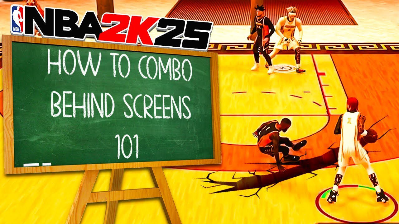 IN-DEPTH TUTORIAL ON HOW TO COMBO BEHIND THE SCREEN & QUICK STOP ON NBA 2K25