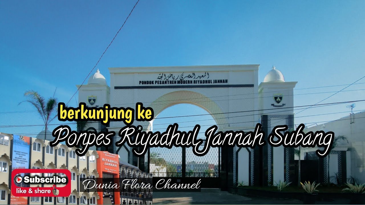 berkunjung ke Ponpes Modern Riyadhul Jannah Subang @ponpesriyadhuljannah9396