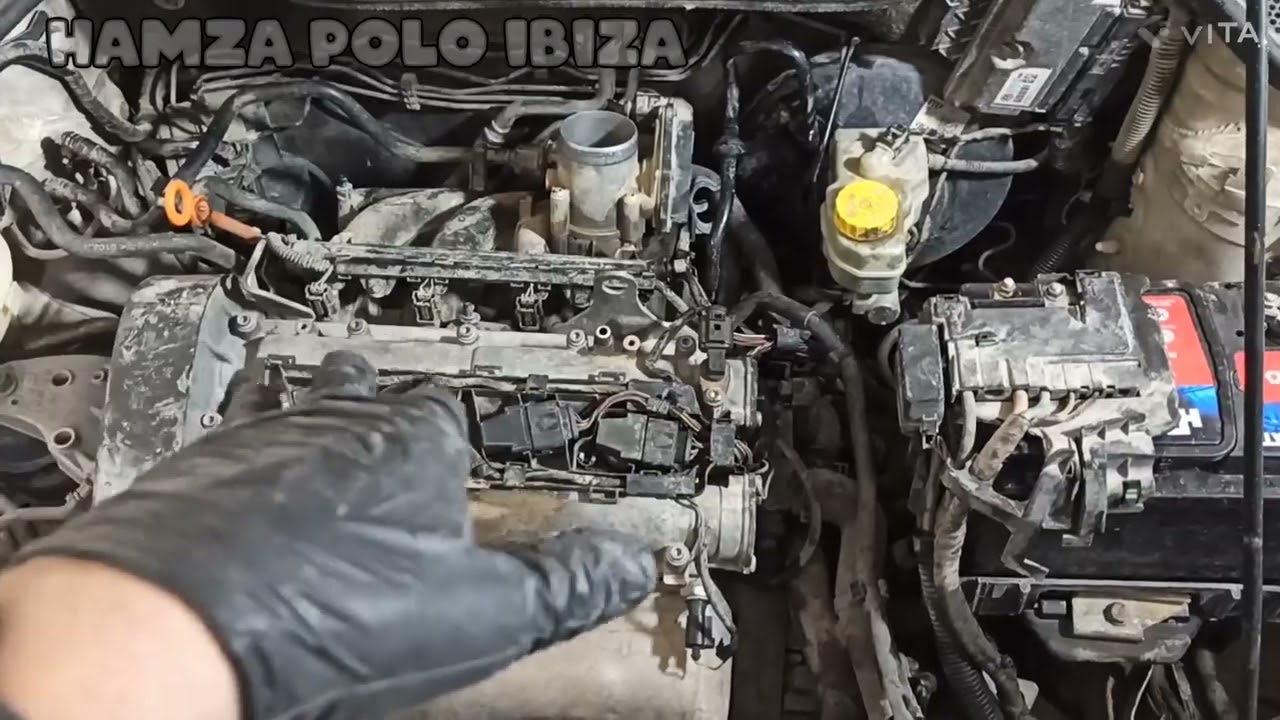 علاقة عدم نجاح مشكلة التسريب مع طريقة تفريغ الهواء بعد التصليح ..محرك polo ibiza1.4