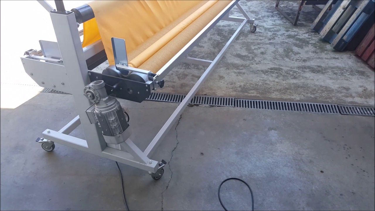 Maquina de erolar tecido