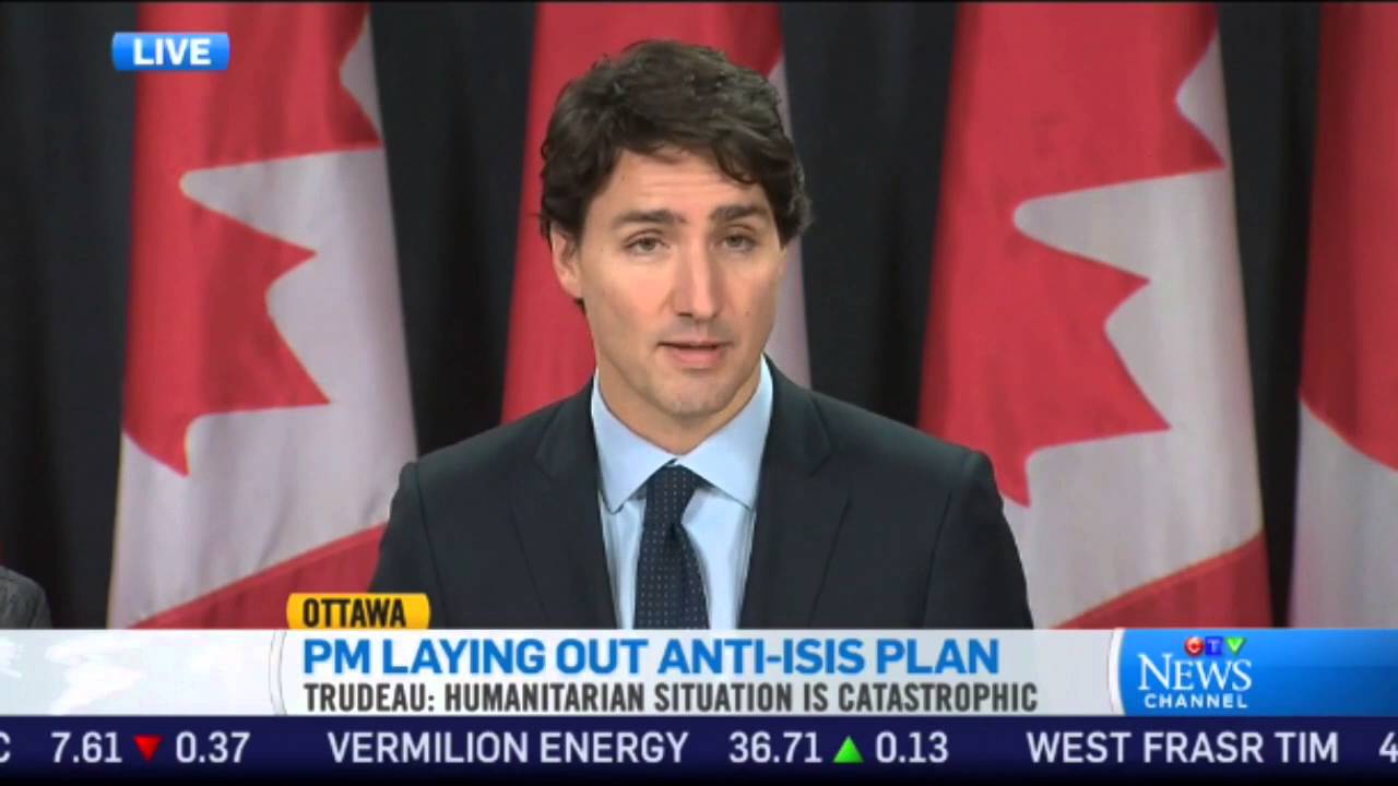 PM Justin Trudeau announces Canada's new anti-ISIS mission