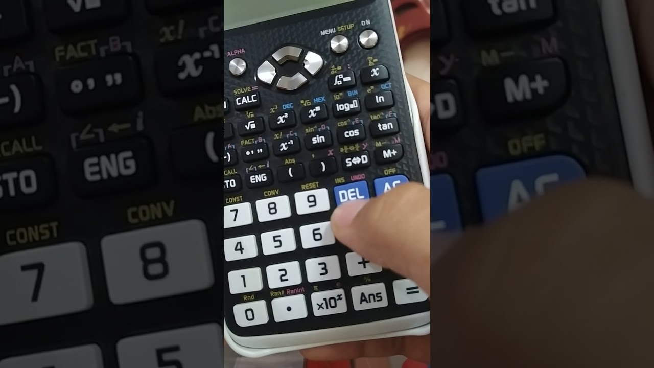 تركات مهمة للصف الثالث الثانوي للالة Casio FX-991 ARX
