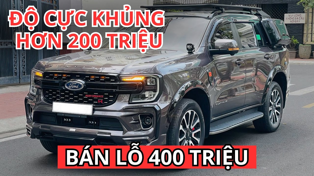 [ Xe lướt ] Everest Platinum độ khủng trị giá 2 TỶ - Bán lỗ hơn 400 Triệu có những gì