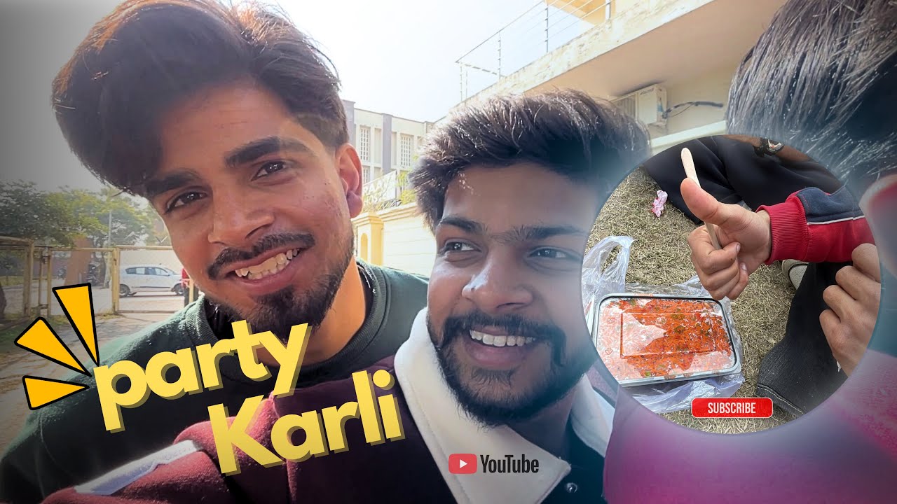 Aryan nai party krvadi aj 😍(haram ki party)