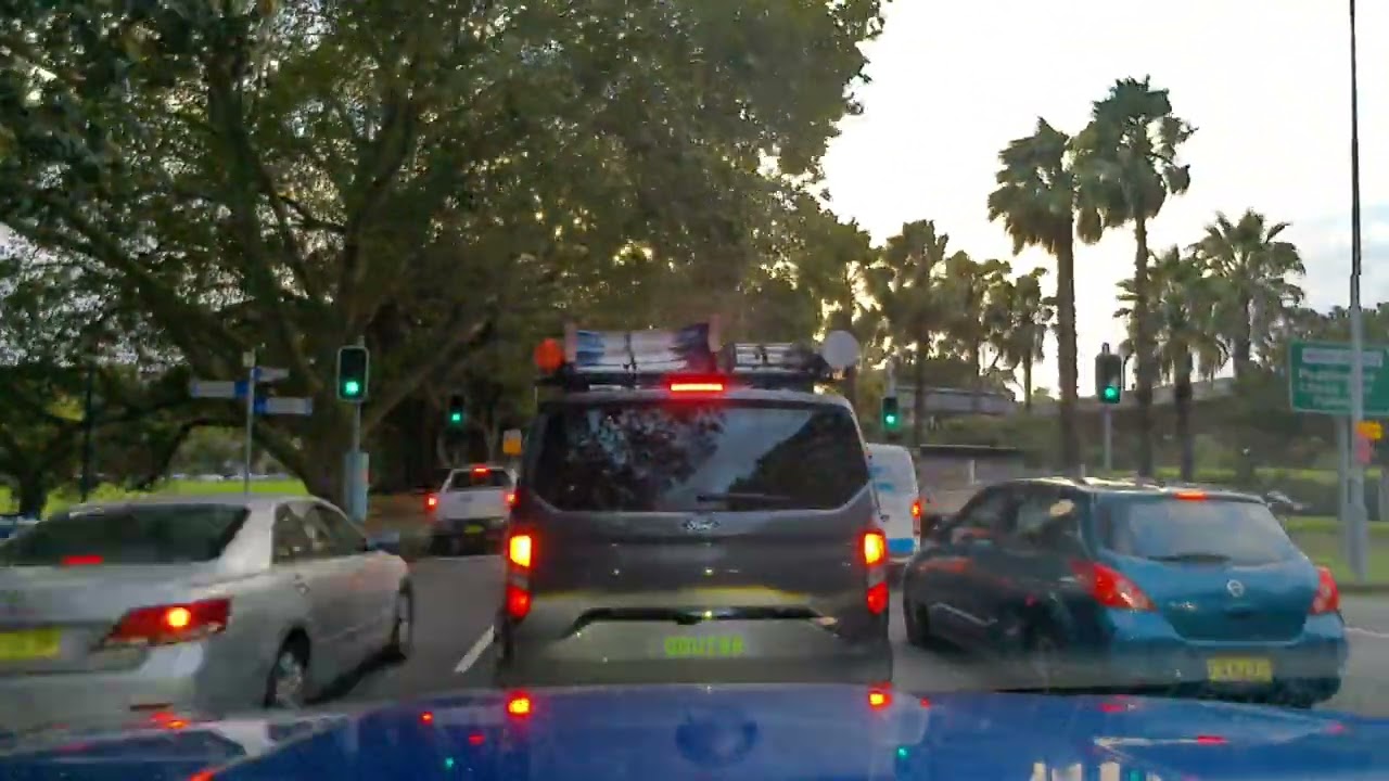 7-Minute Sydney Drive POV Driving Sydney x10 ⚡ | Full Commute Ryde ⇄ Double Bay | 7 Min Fast Drive