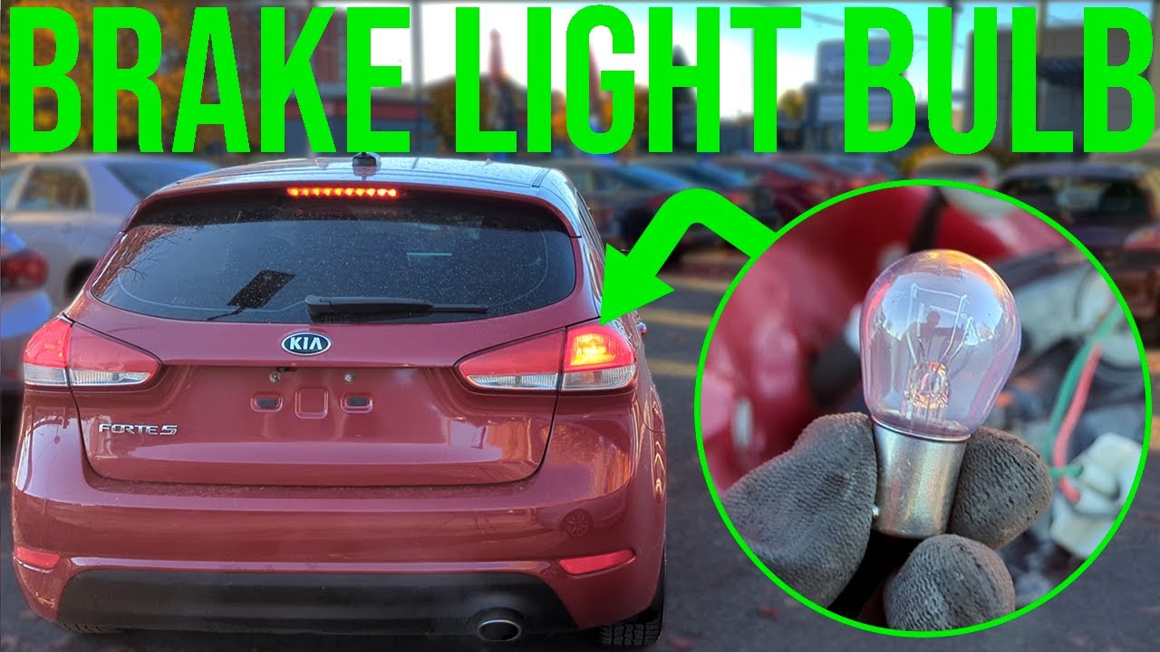 How to Replace Brake Light Bulb - Kia Forte 5 (2017-2018)