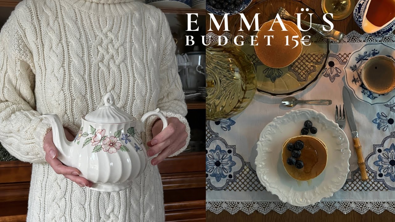 ДЕЛАЮ ПОКУПКИ В EMMAÜS / Отличные находки в Эммаус за 15 евро / Показываю мои покупки