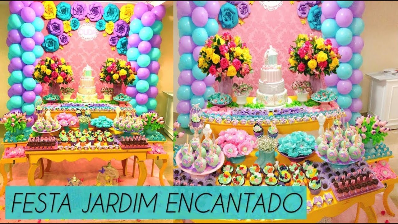 FESTA JARDIM ENCANTADO DA DUDA. Montagem, Decoração e Festa - Por William Valadares
