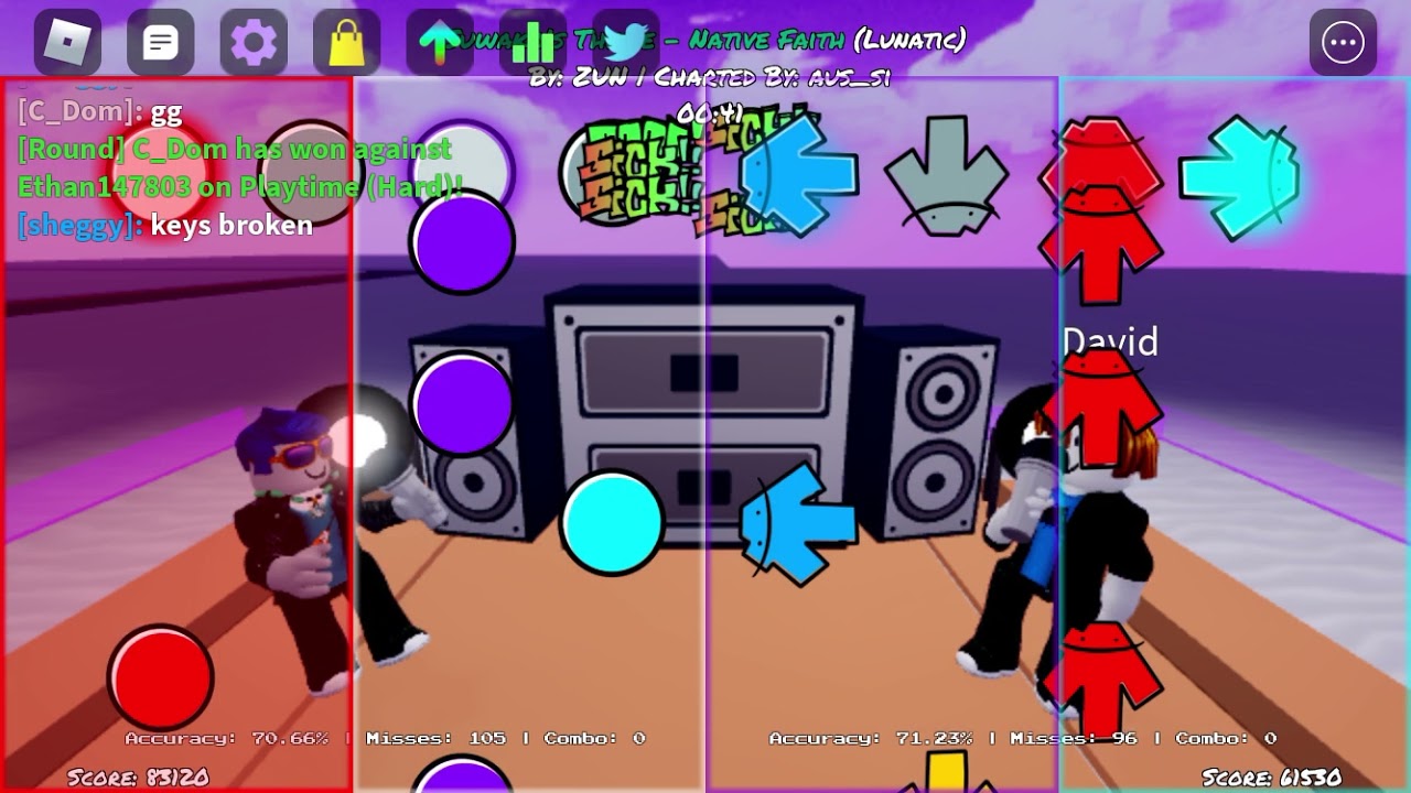 Funky Friday Native Faith Hard Difficulty