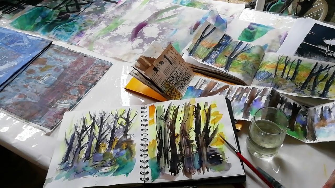 Uncertainty and Hope. In the studio.