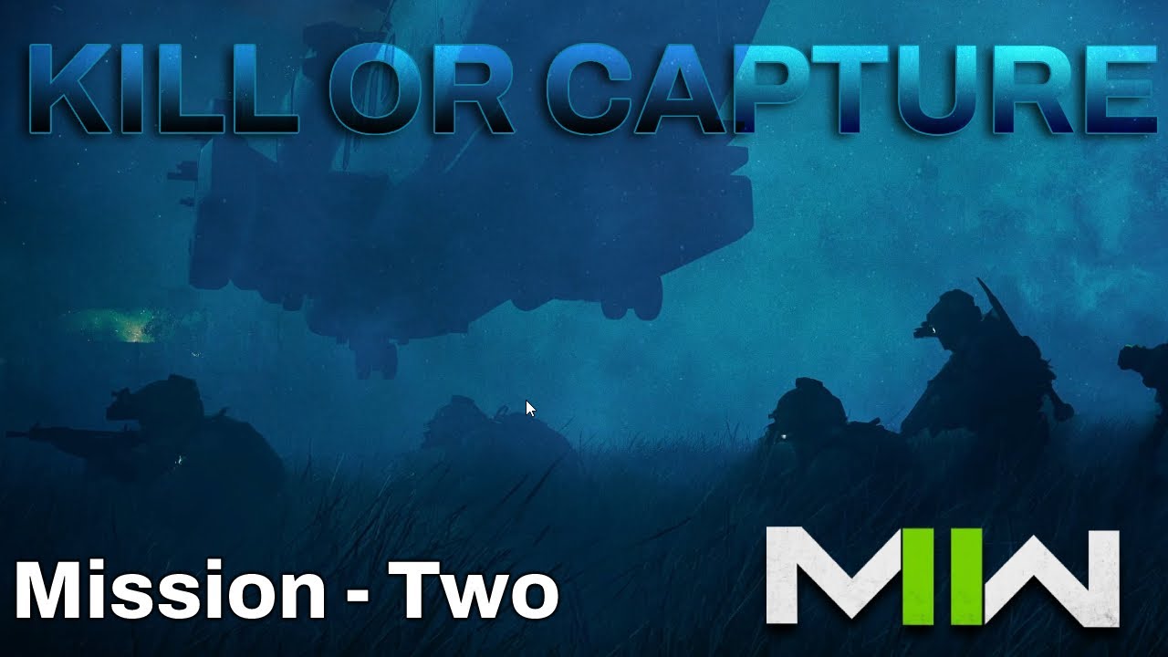 CALL OF DUTY MODERN WARFARE 2 Campaign Walkthrough | Mission: KILL OR CAPTURE | No Commentary