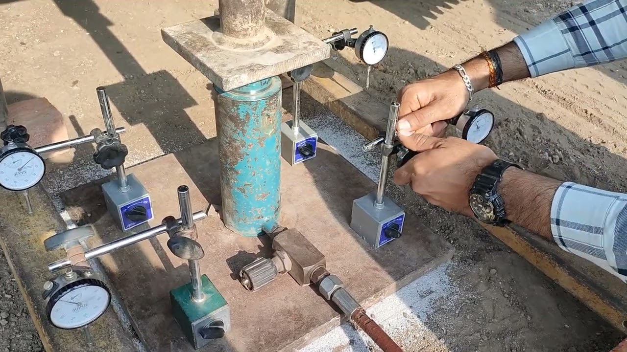 Plate load test (As per IS 1888).