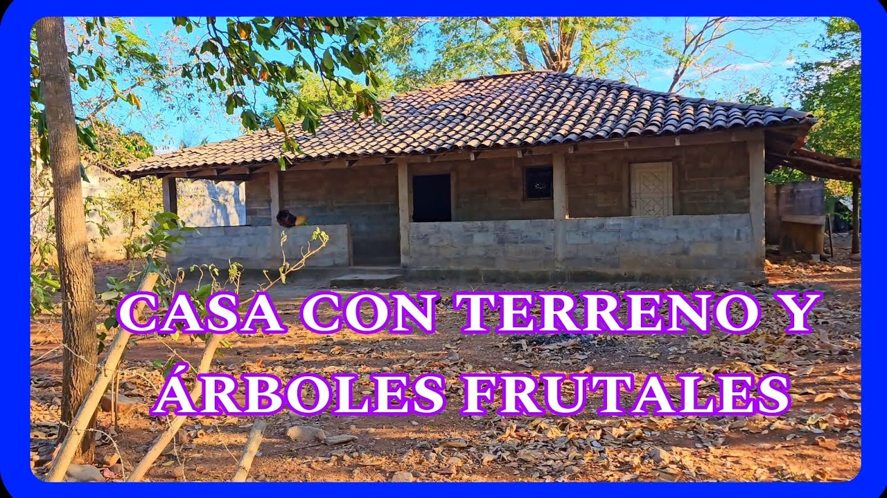 🔴VENDIDA🔴Se venden Terreno con casa y árboles frutales En Uluazapa San Miguel