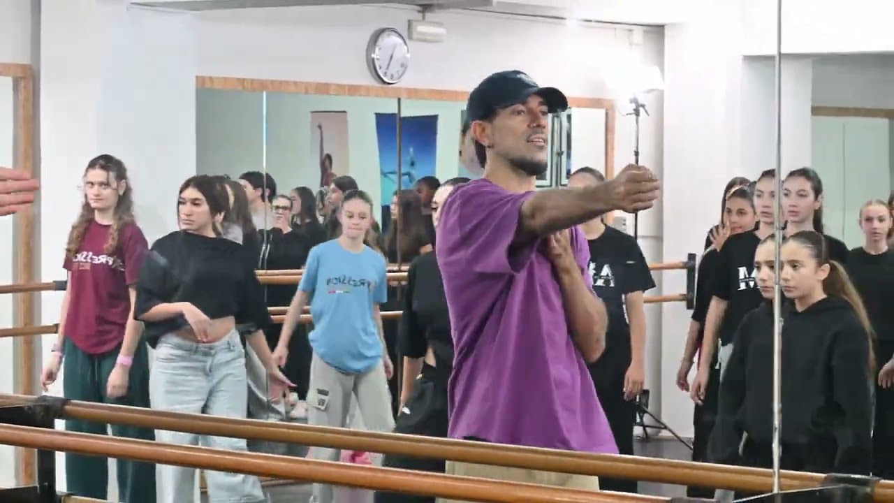 Emanuel Lo ad Acerra ✨ Stage Esclusivo al Centro Internazionale Danza