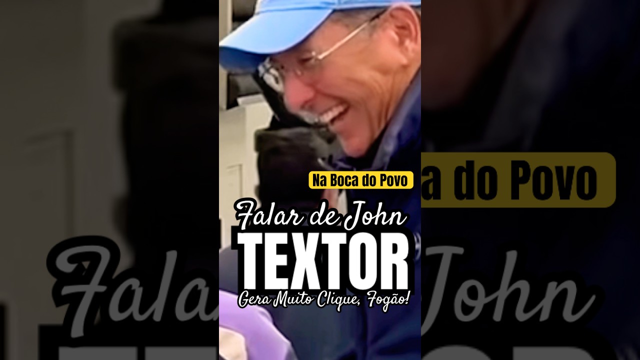 TEXTOR &eacute; Fen&ocirc;meno Midi&aacute;tico | Clica no LINK pra Assistir COMPLETO🔥#botafogo #johntextor #fog&atilde;o