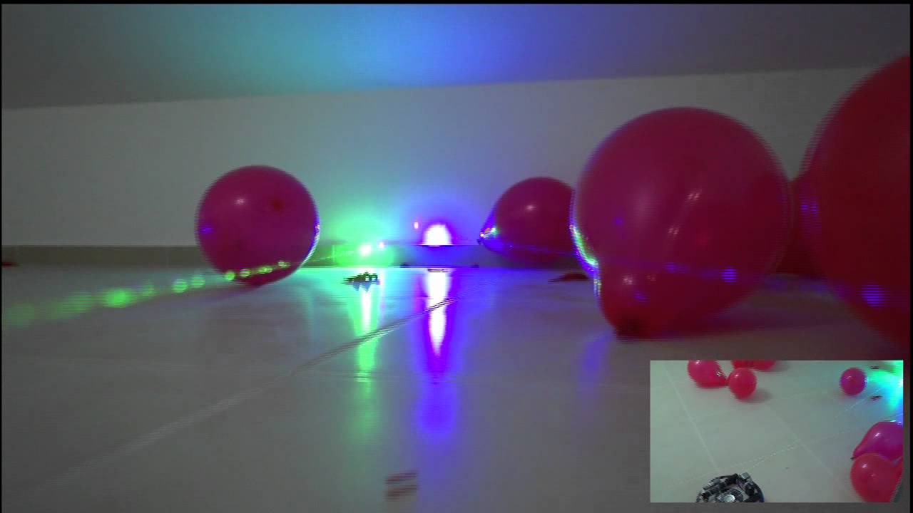 Laser Enhanced Roomba Terminates Balloons