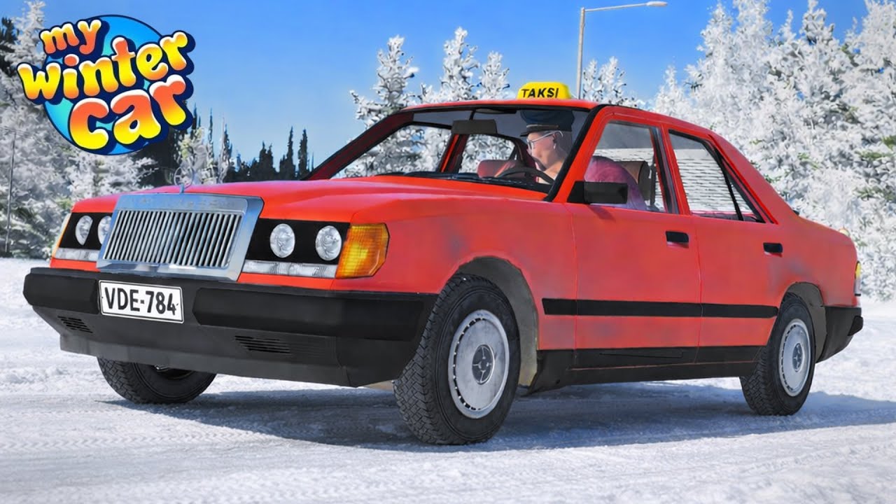 I Became a Taxi Driver in My Winter Car | 4