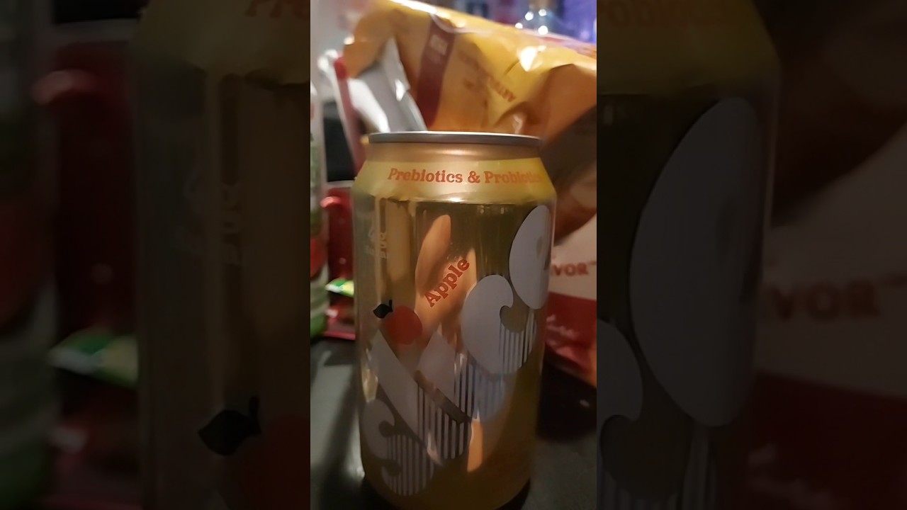 [Mini Sip N, Review🍎] Slice Healthy Soda Apple Flavor
