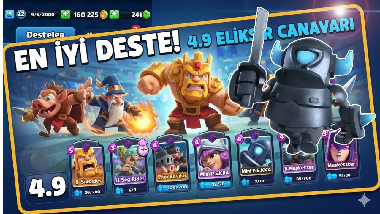 CLASH ROYALE BASLADIM~10.ARENADA KUPA MÜCADELESİ (Clash royale)